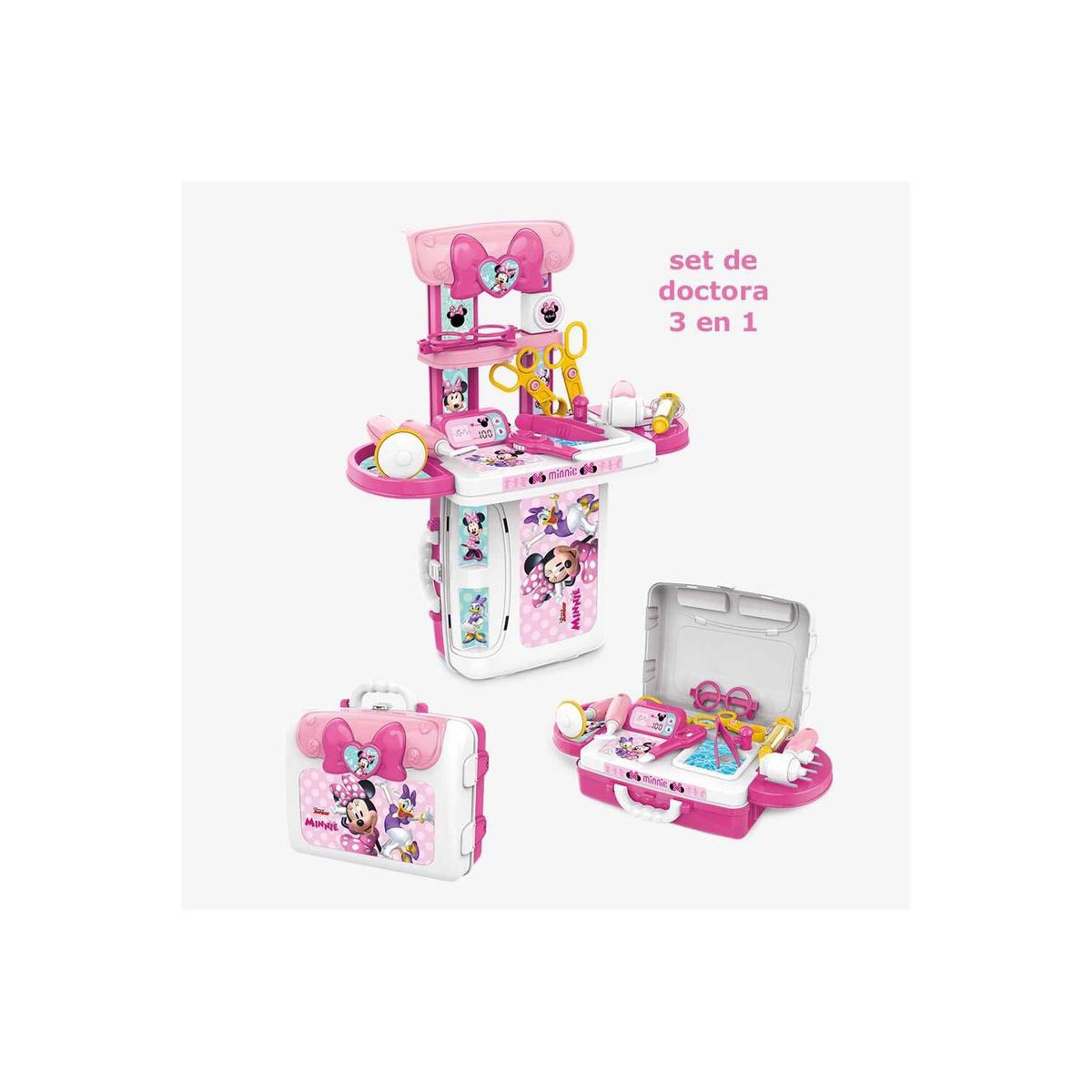 DISNEY - Set De Doctora De Minnie Mouse 3 EN 1- Disney