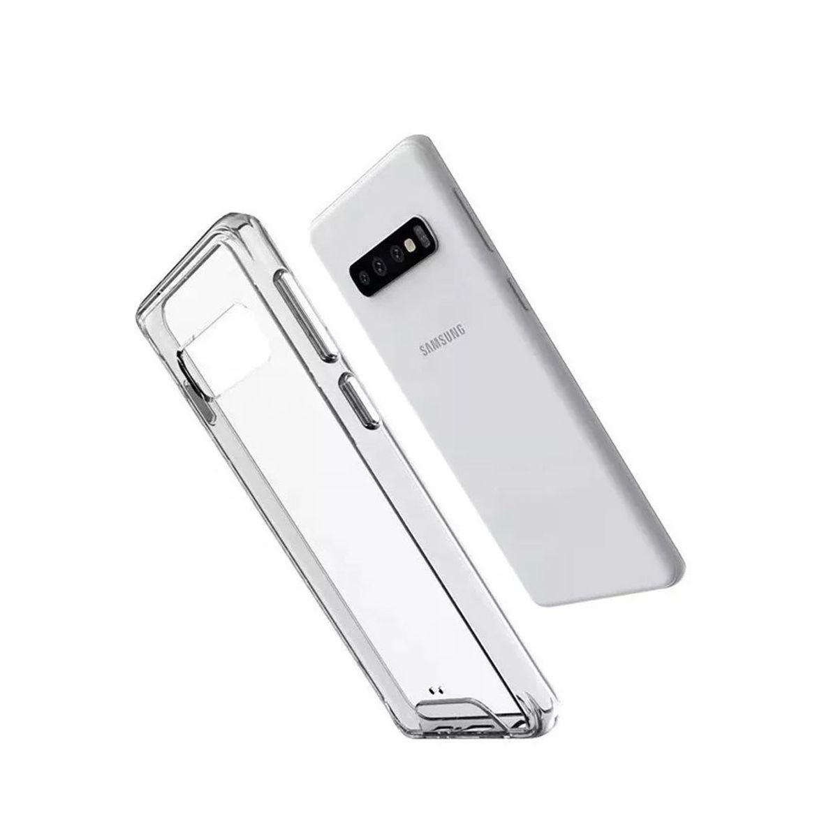 SPACE - Case Space AntiCaida para Samsung S10 Plus Transparente