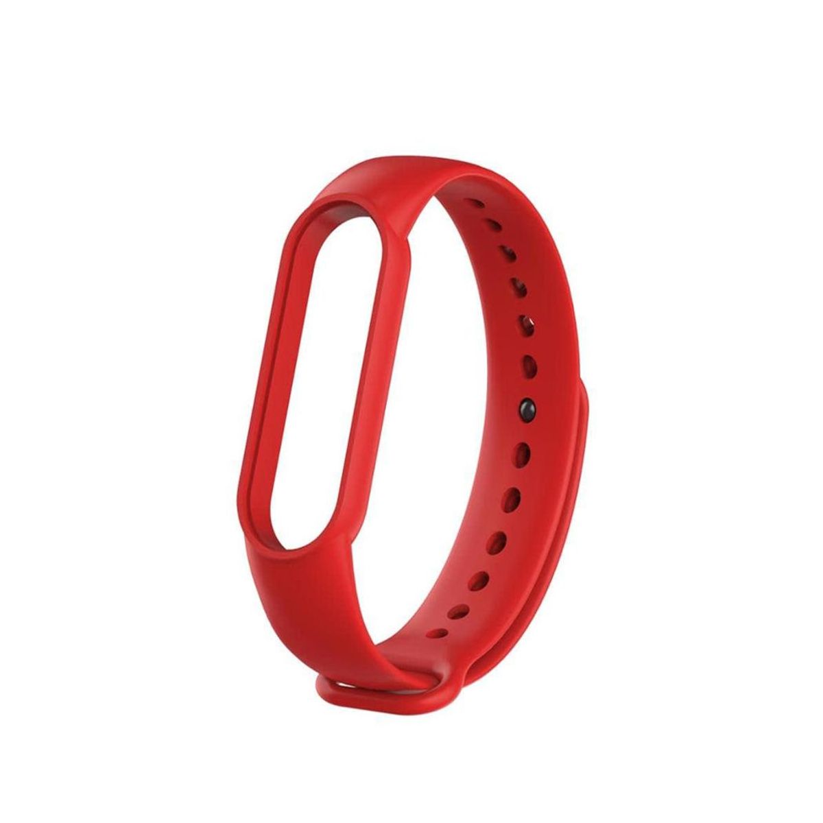GENERICO - Correa Silicona Xiaomi Mi Band 3/ Mi Band 4 Rojo