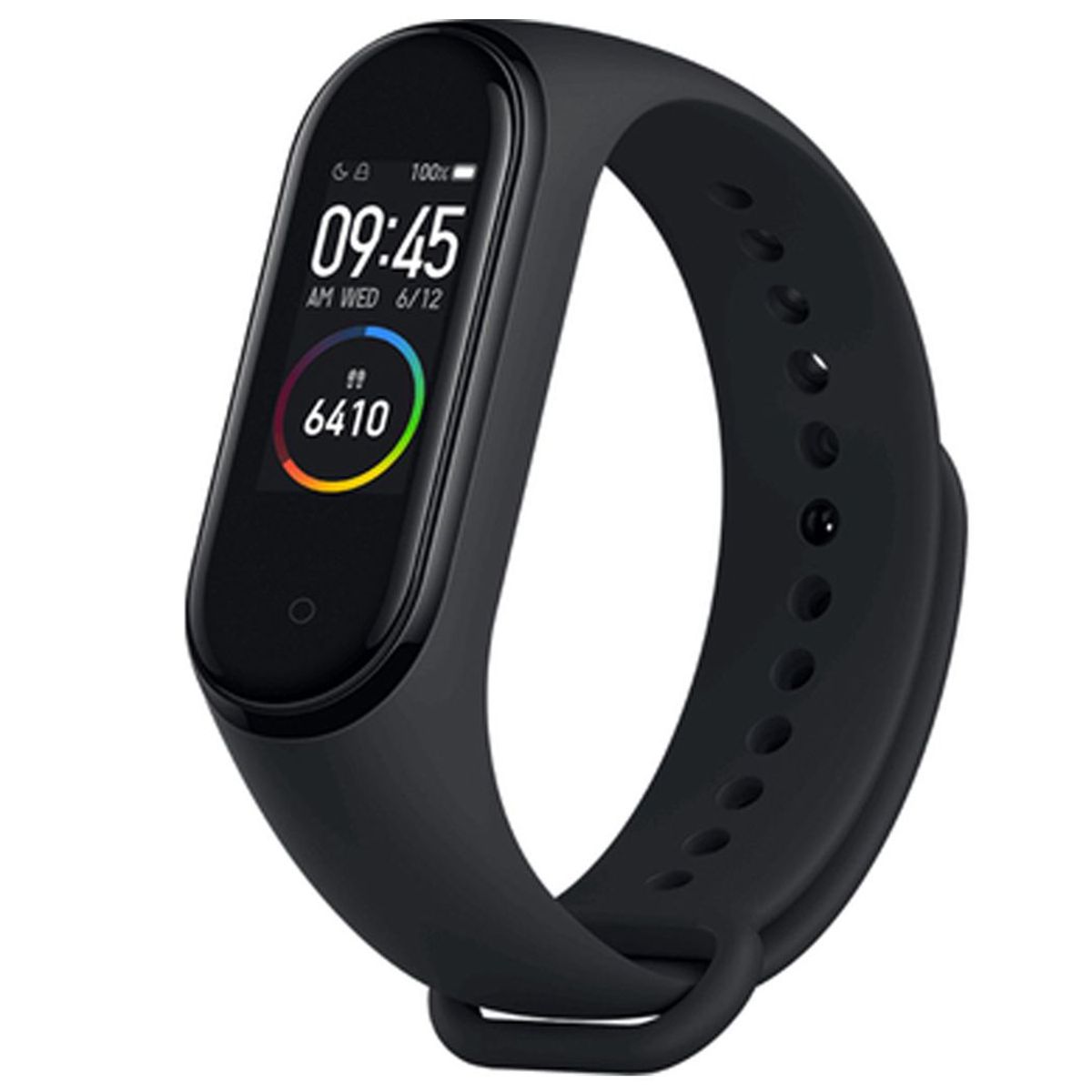 GENERICO - Correa de Silicona para Xiaomi Mi Band 5 Negro