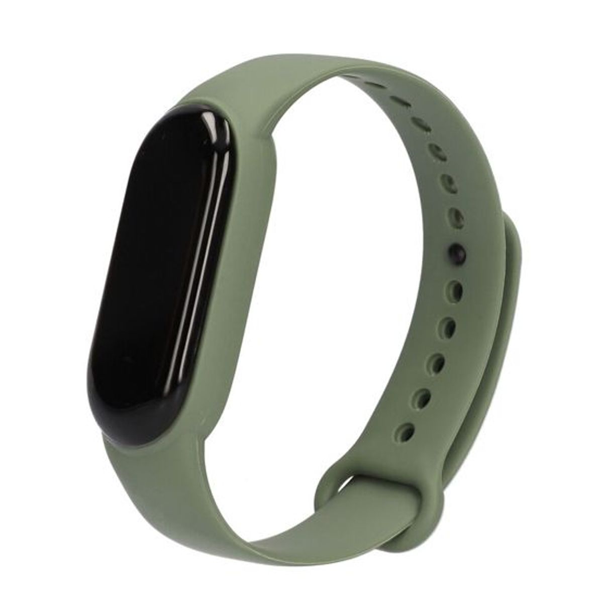 GENERICO - Correa Silicona Xiaomi Mi Band 3/ Mi Band 4 Verde Militar