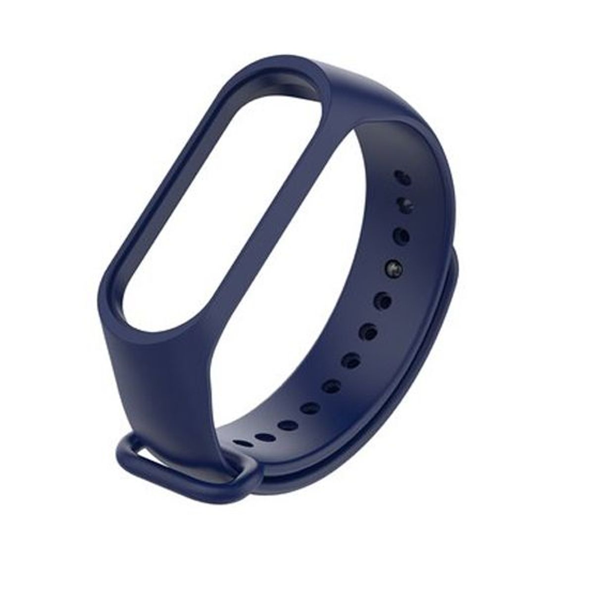 GENERICO - Correa Silicona Xiaomi Mi Band 3/ Mi Band 4 Azul Marino