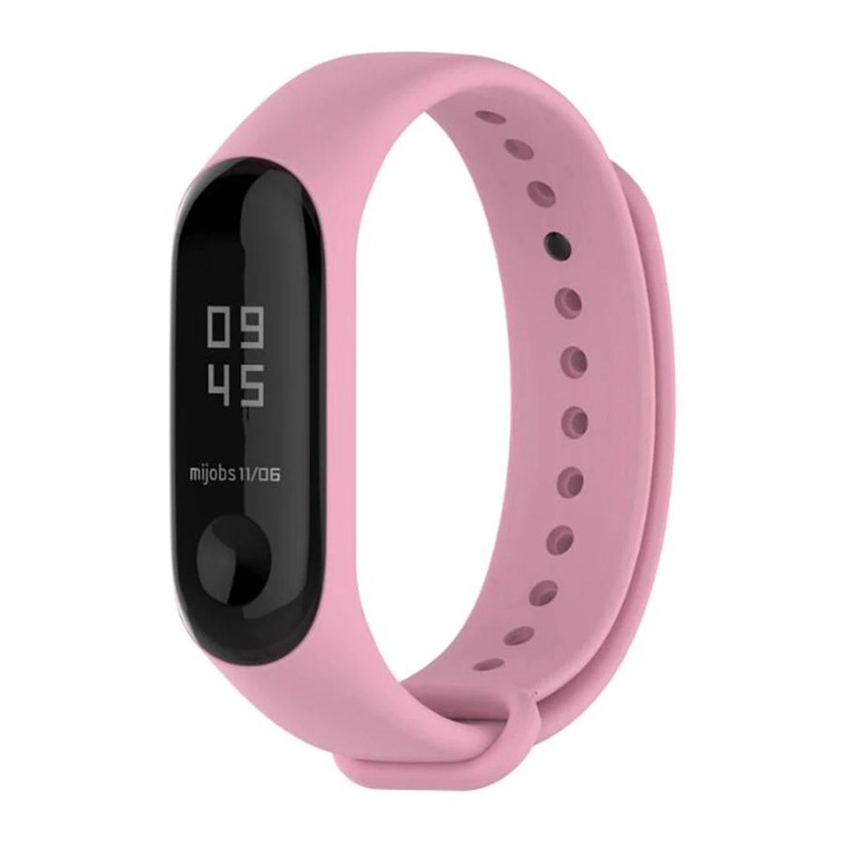 GENERICO - Correa de Silicona + Mica Vidrio 9H Para Xiaomi Mi Band 6 - Pink