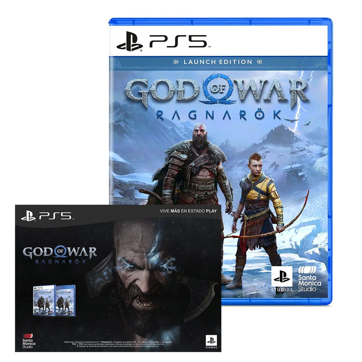SONY - God Of War Ragnarok Playstation 5 + Poster