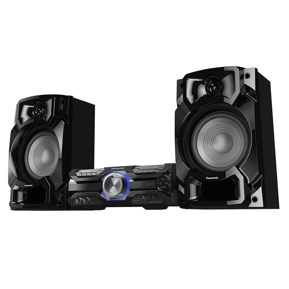 PANASONIC - Minicomponente Panasonic SC-AKX520 650Watts Nuevo Modelo - Negro
