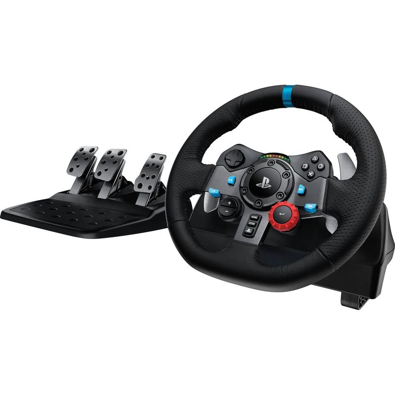 LOGITECH - Timón con Pedal Logitech G29 Racing Wheel PS5PS4PC USB Black - 941-000111