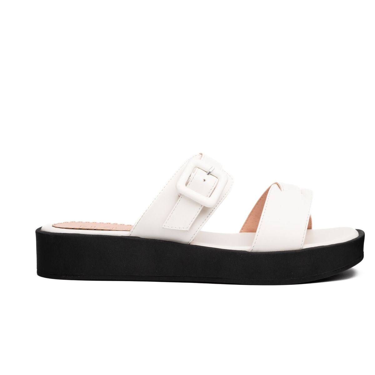 NEBULA - Sandalia Temuco - Blanco