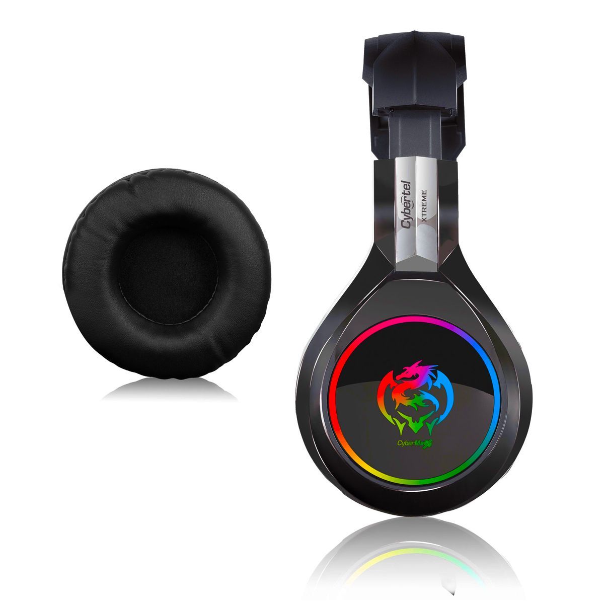 CYBERTEL - Audífono Gamer Xtreme Cybertel con Micrófono RGB
