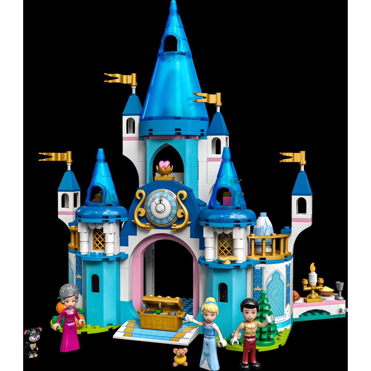 LEGO - LEGO 43206 Castillo De Cenicienta y El Principe Encantador