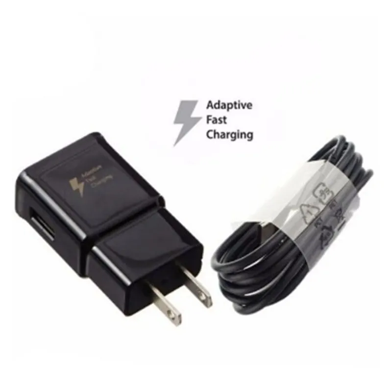 SAMSUNG - Cargador Samsung 15W Original Carga Rapida Fast Charging caja -NEGRO