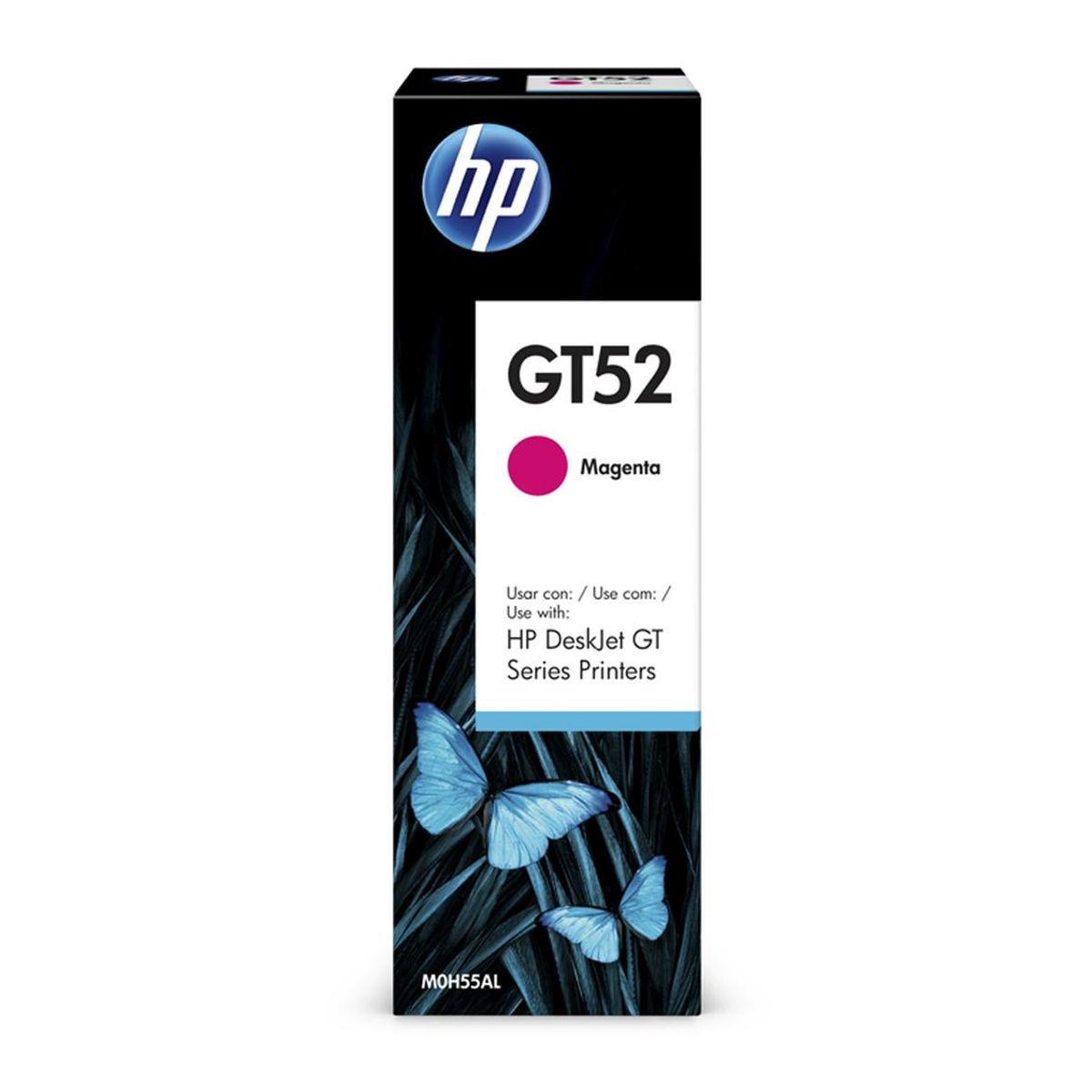 HP - Botella Tinta Hp Gt52 Magenta Impresora Deskjet Gt 70Ml