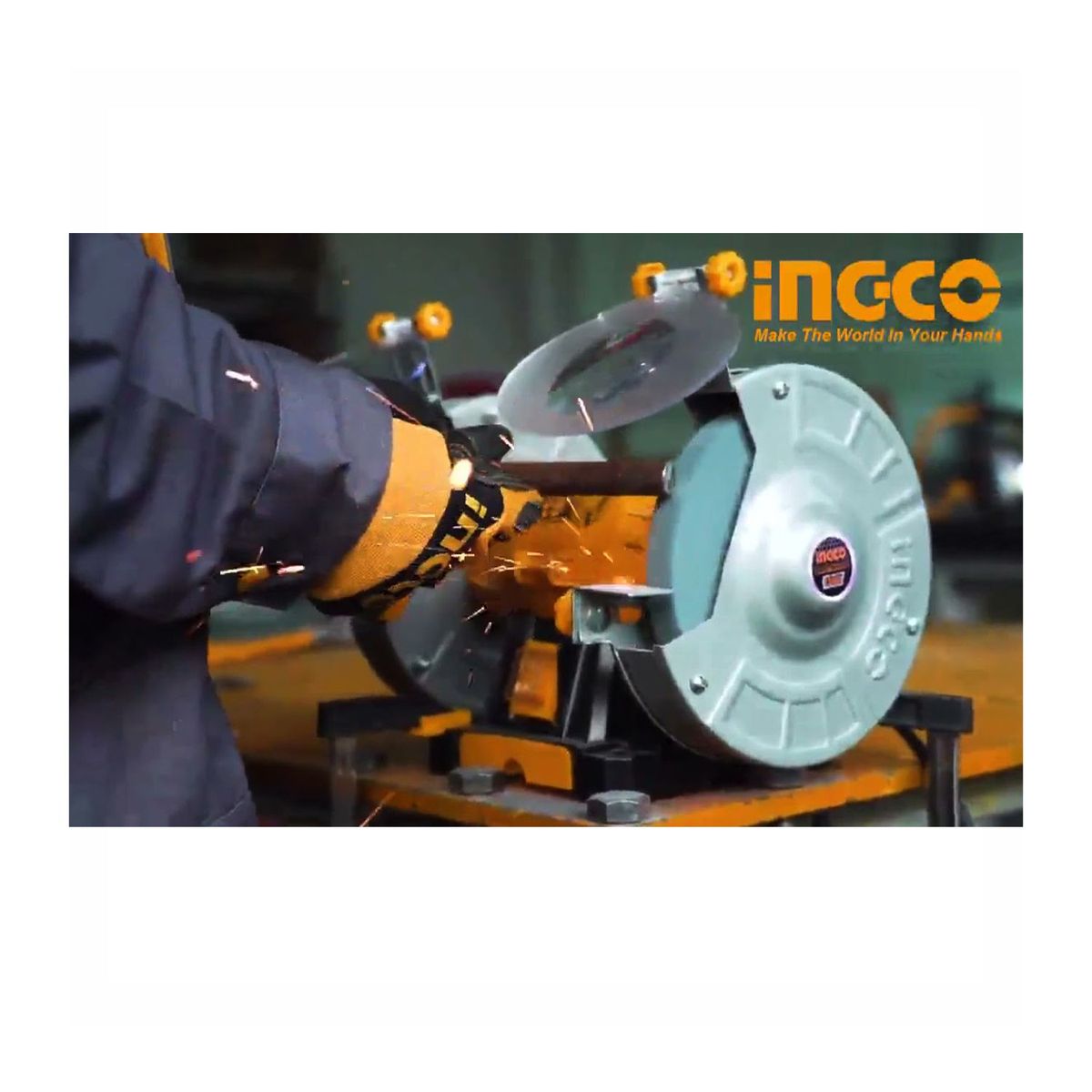 INGCO TOOLS - ESMERIL DE BANCO 6 AMOLADORA 150W INDUSTRIAL INGCO - BG61502