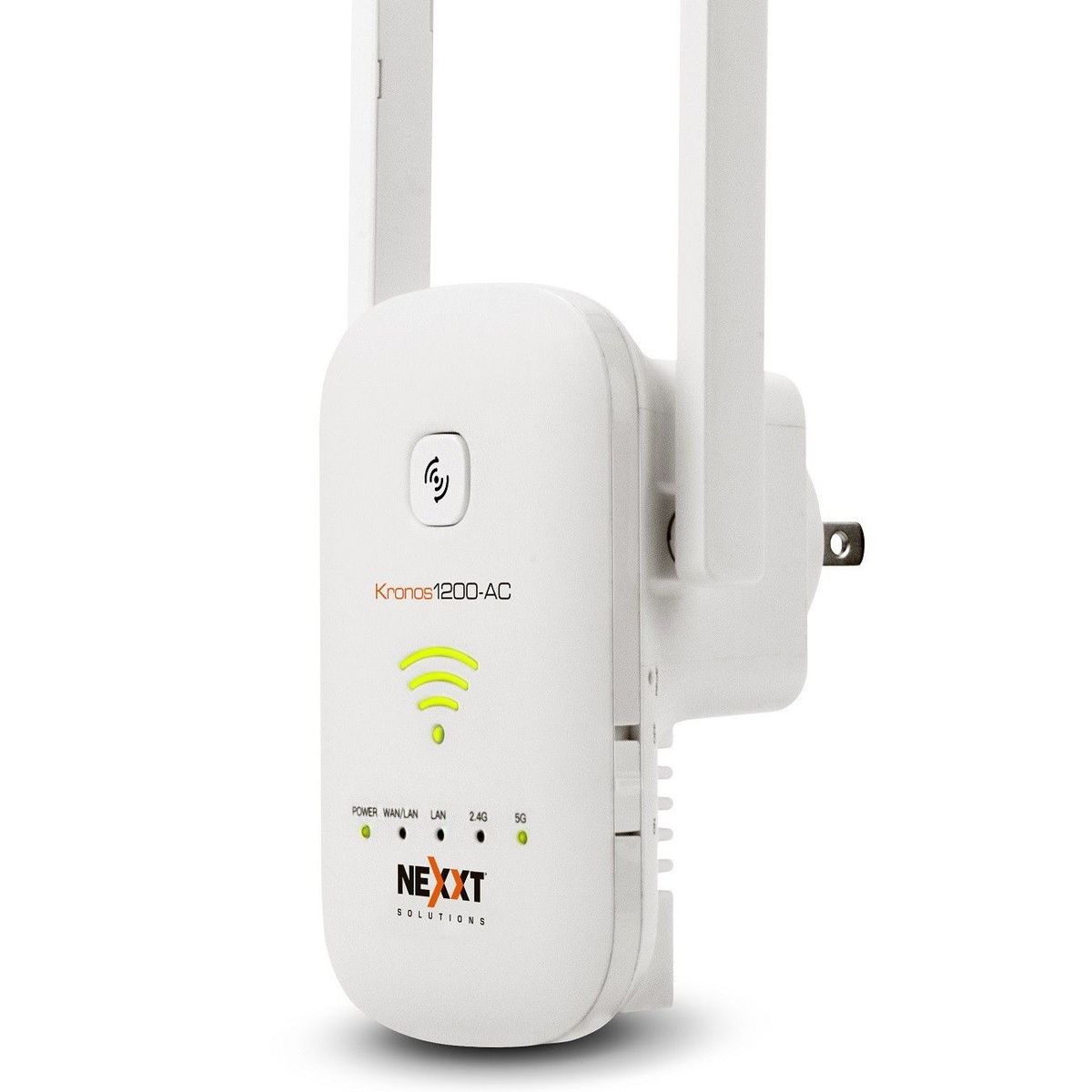 NEXXT SOLUTIONS - Nexxt Kronos 1200-AC Extensor de Rango Wi-Fi 100Mb LAN - AEIEL905U1