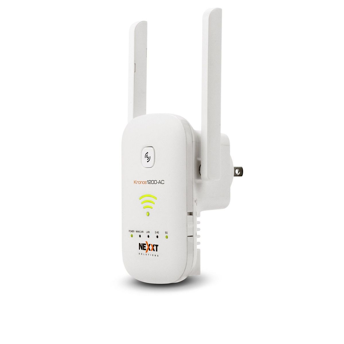 NEXXT SOLUTIONS - Nexxt Kronos 1200-AC Extensor de Rango Wi-Fi 100Mb LAN - AEIEL905U1