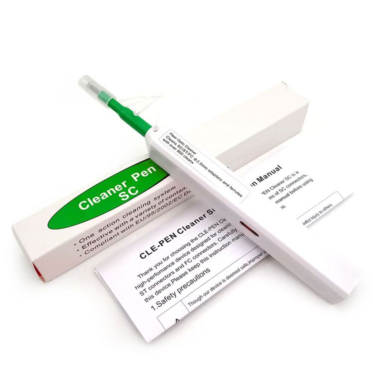 GENERICO - Limpiador de Fibra Óptica One-Click Cleaner para Conector SC FC ST