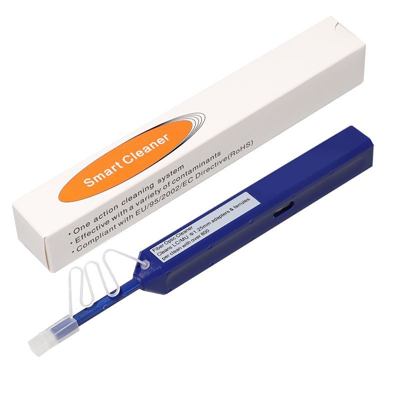 GENERICO - Limpiador de Fibra Óptica One-Click Cleaner para Conector LC MU
