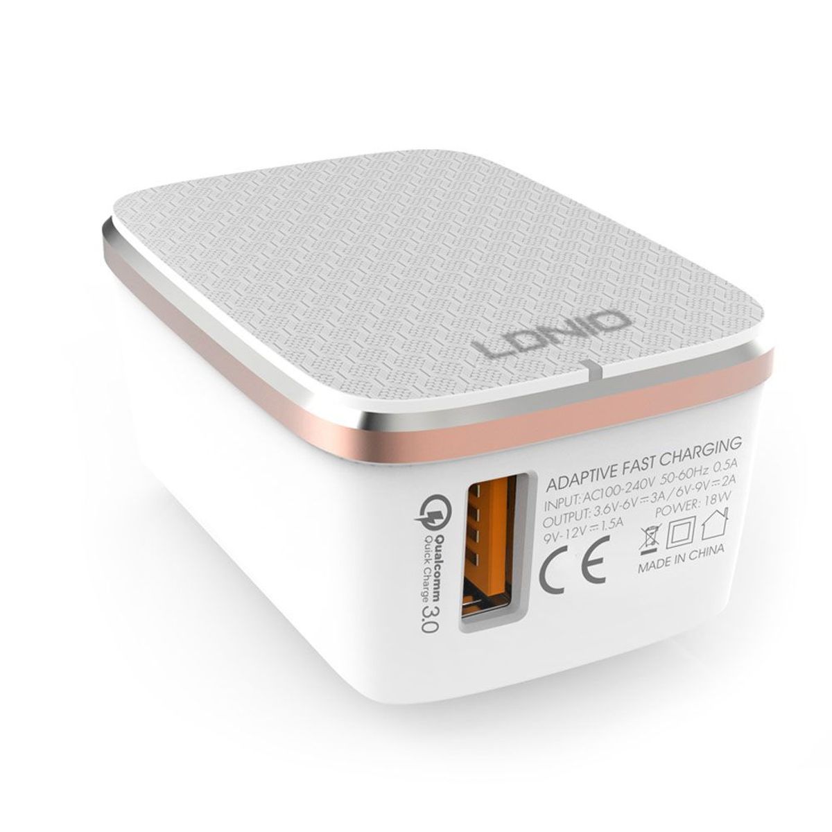 LDNIO - Cargador Portátil LDNIO A1204Q  cable tipo C