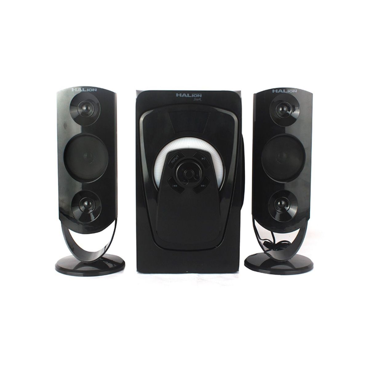 HALION - Parlante 2.1 Halion STARK HA-F71 120W BT, USB, FM