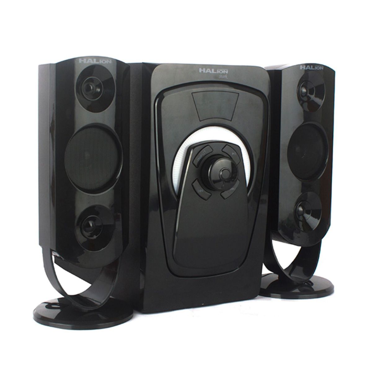 HALION - Parlante 2.1 Halion STARK HA-F71 120W BT, USB, FM