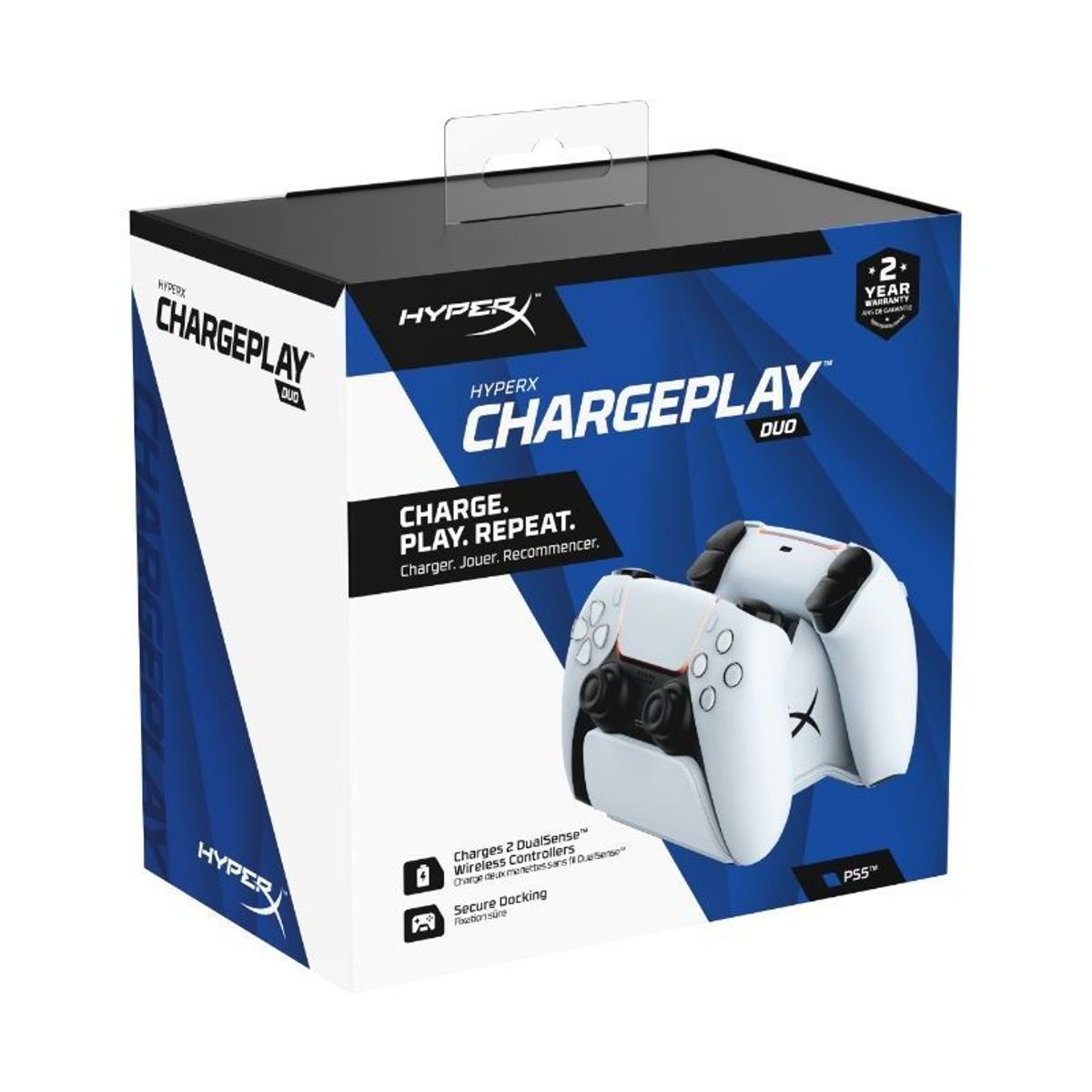 HYPERX - Hyperx ChargePlay Duo Estación de recarga para Dualsense PS5
