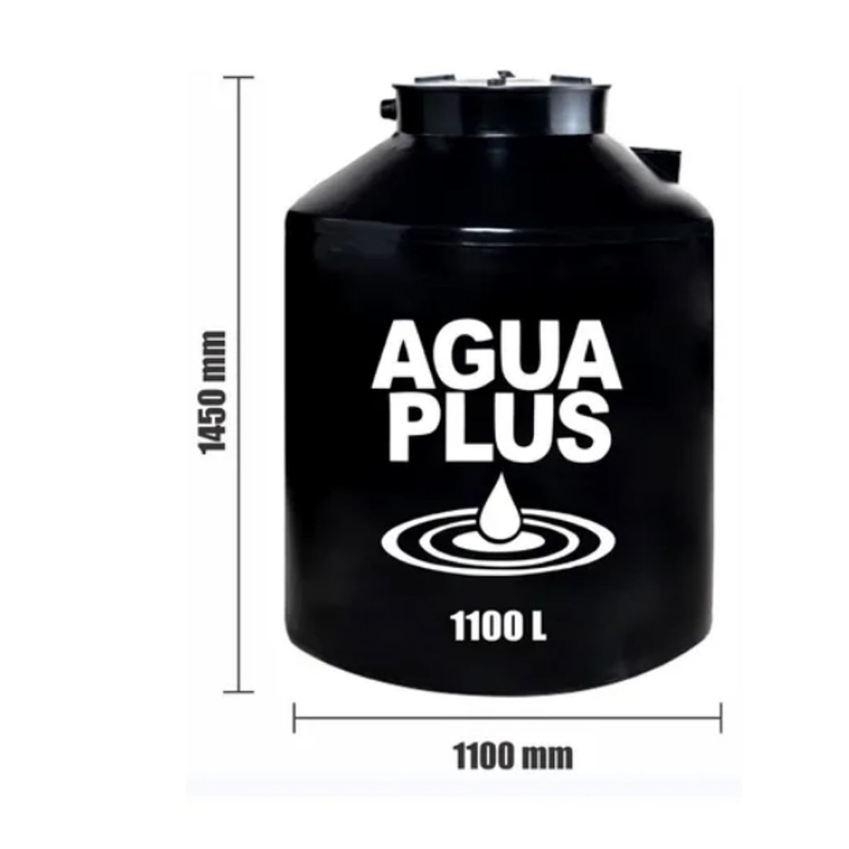 AGUA PLUS - TANQUE PARA AGUA 1100LT AGUA PLUS  ACCESORIOS