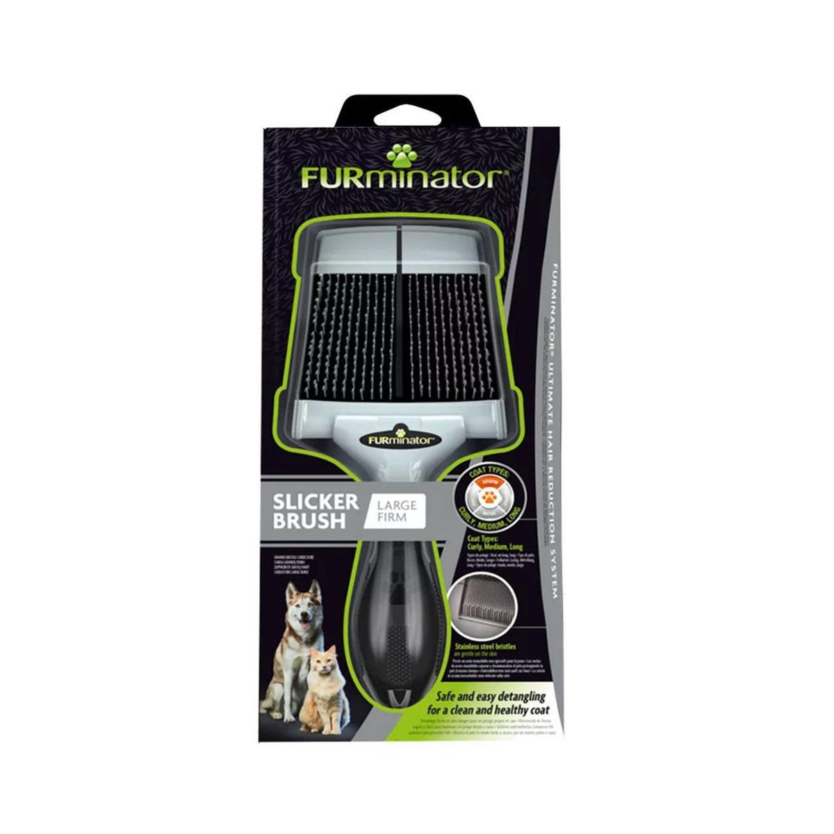 FURMINATOR - Furminator Firm Slicker Brush
