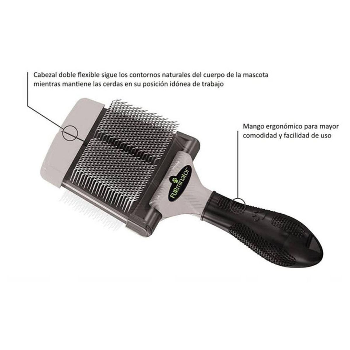 FURMINATOR - Furminator Firm Slicker Brush