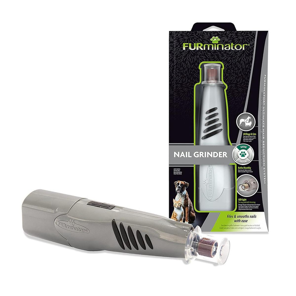 FURMINATOR - Furminator Lima de uñas para Perros y Gatos