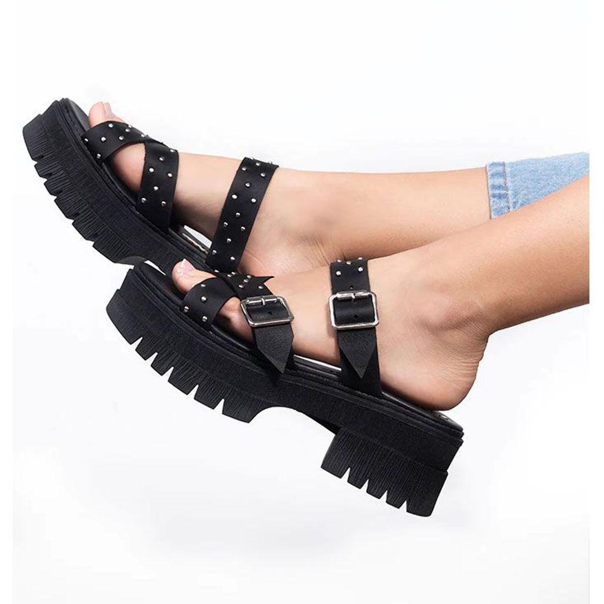 NEBULA - Sandalia Babilonia - Negro