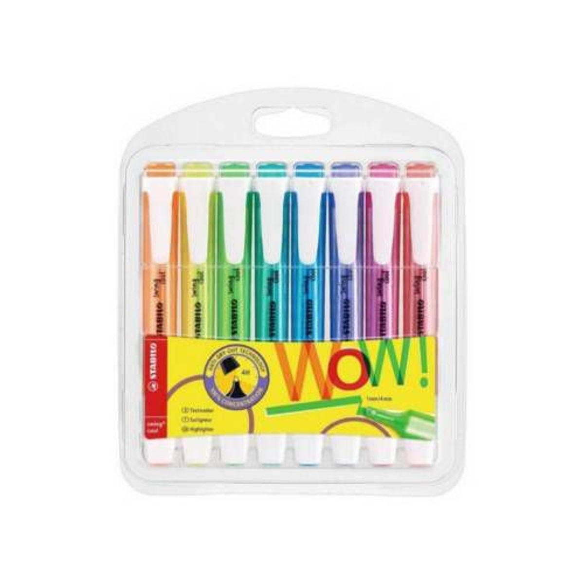 STABILO - Resaltador Swing Cool x 8 Colores Neón