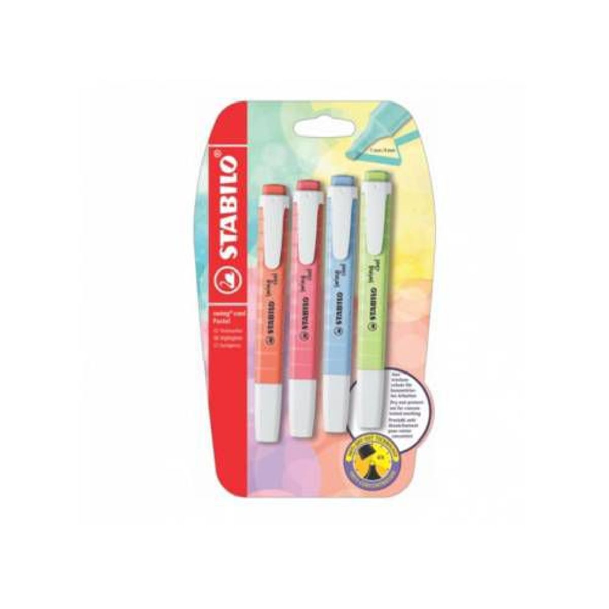 STABILO - Resaltador Swing Cool x 4 Tropical