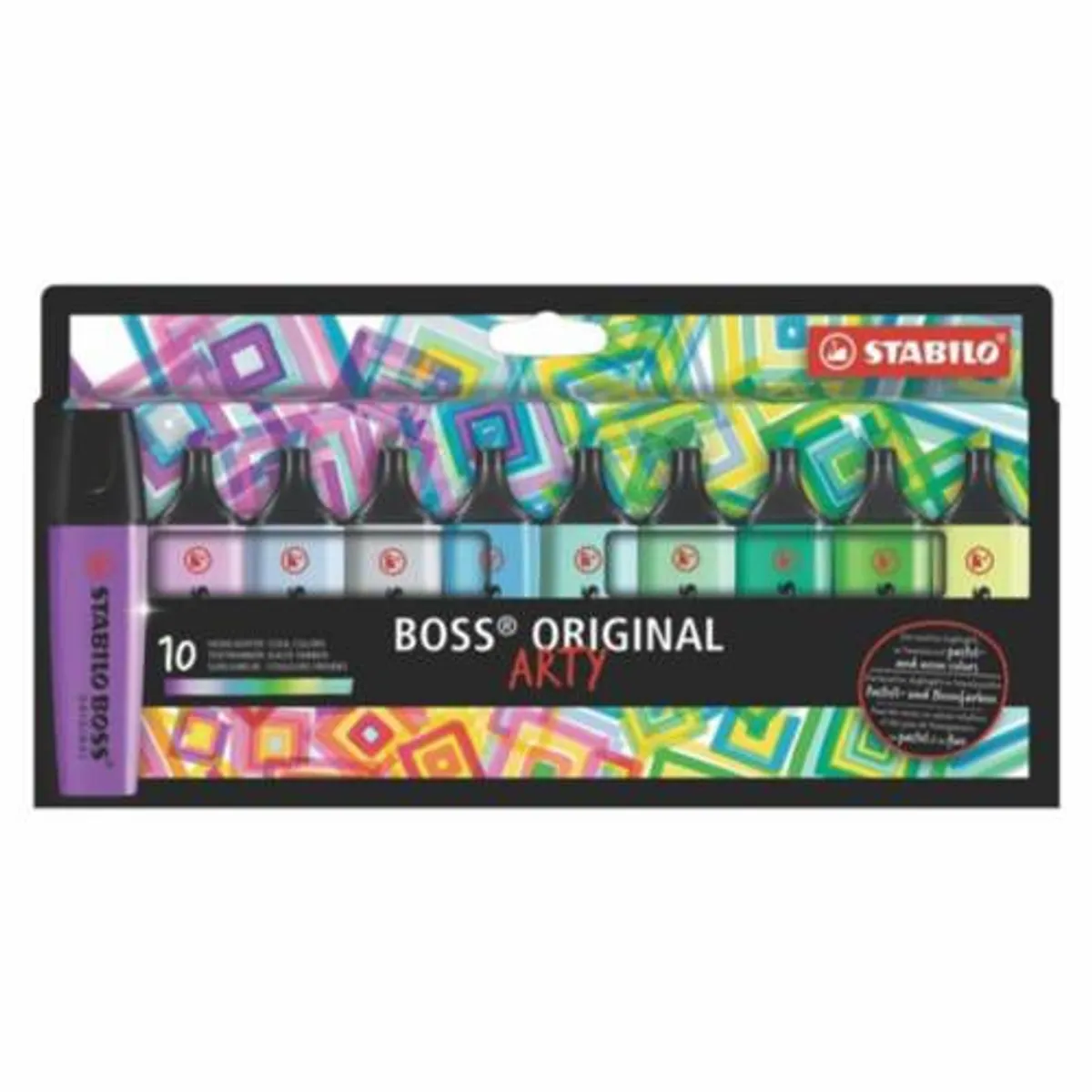 STABILO - Resaltador Boss Arty x10 Colores Fríos