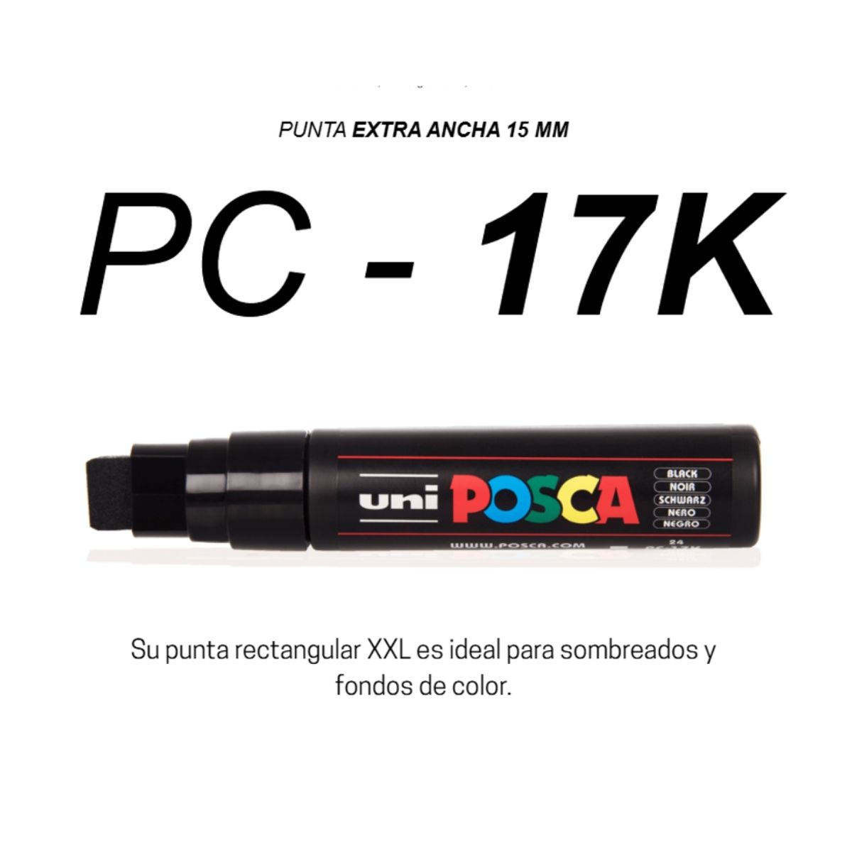 POSCA - Set Marcadores White Collection