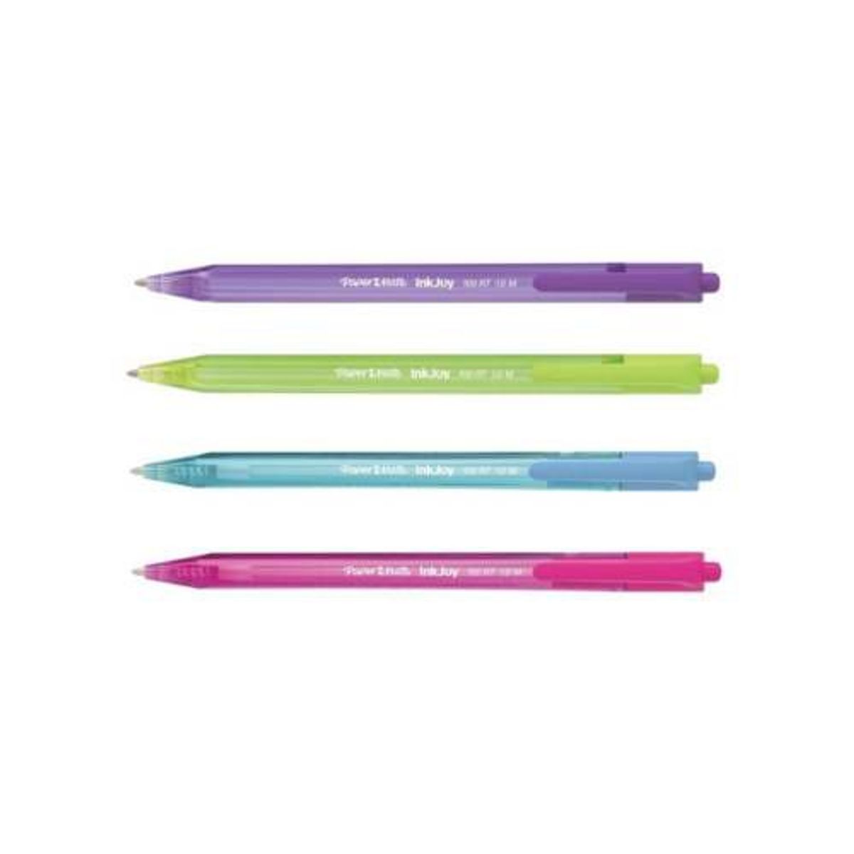 PAPER MATE - Bolígrafo Retráctil Inkjoy x 4