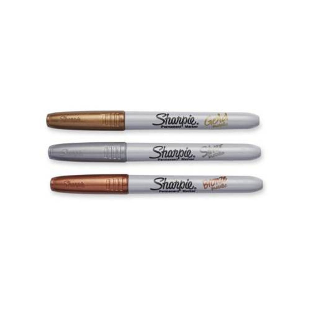 SHARPIE - Marcadores Permanentes Metálicos x 3