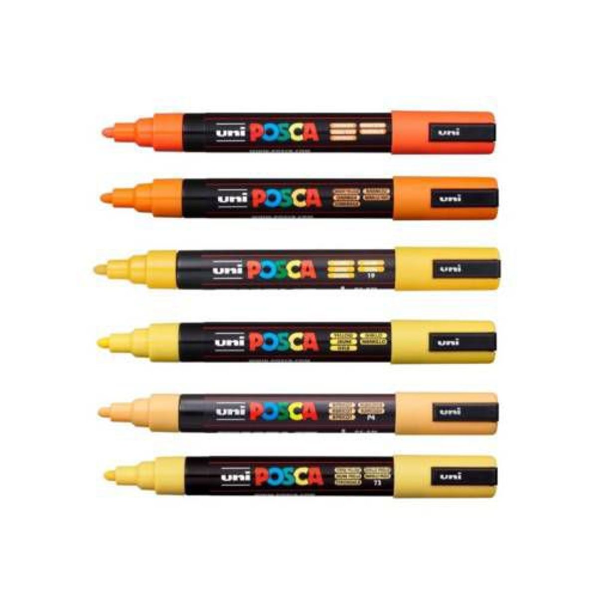 POSCA - Set Marcadores Punta 5m x 6 Shade Of Sun
