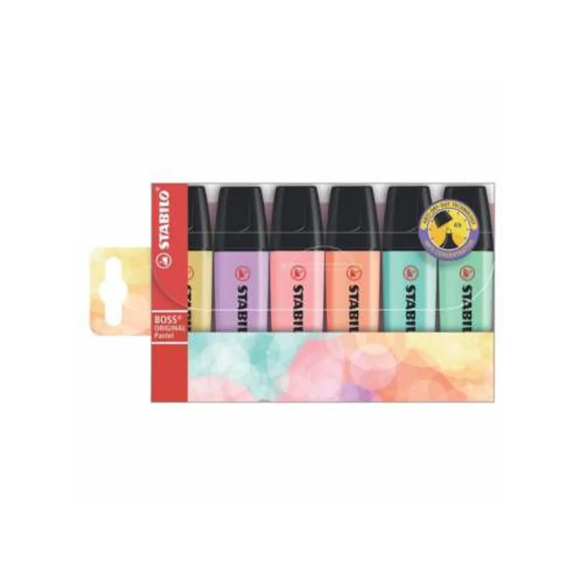 STABILO - Resaltador Boss x 6 Pastel