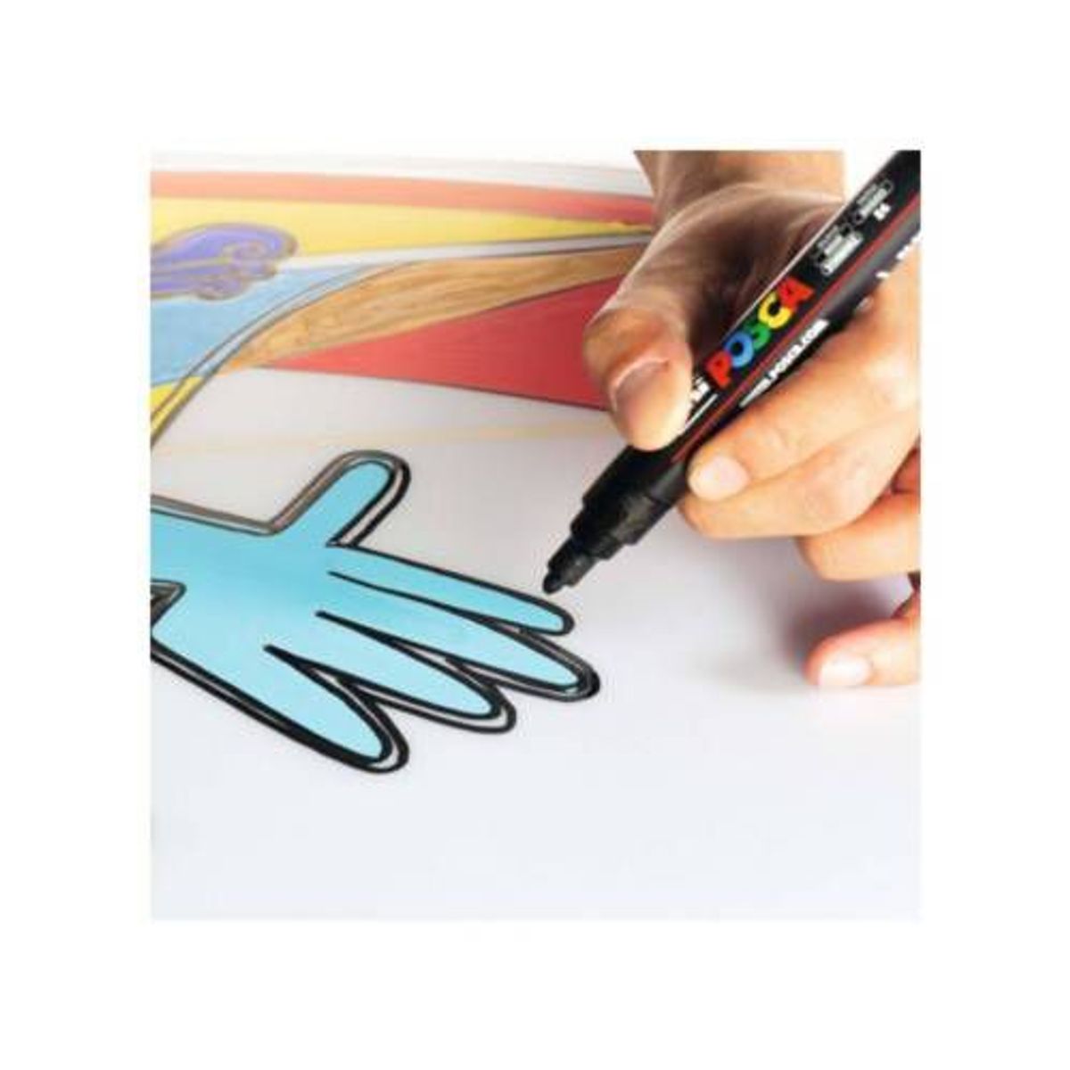 POSCA - Set Marcadores Punta 5m x 6 Shade Of Lilac