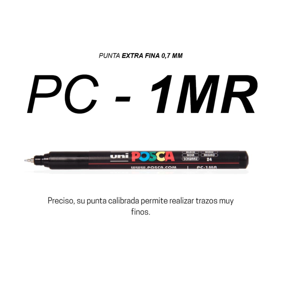 POSCA - Set Marcadores Punta 1MR x 5 Básico