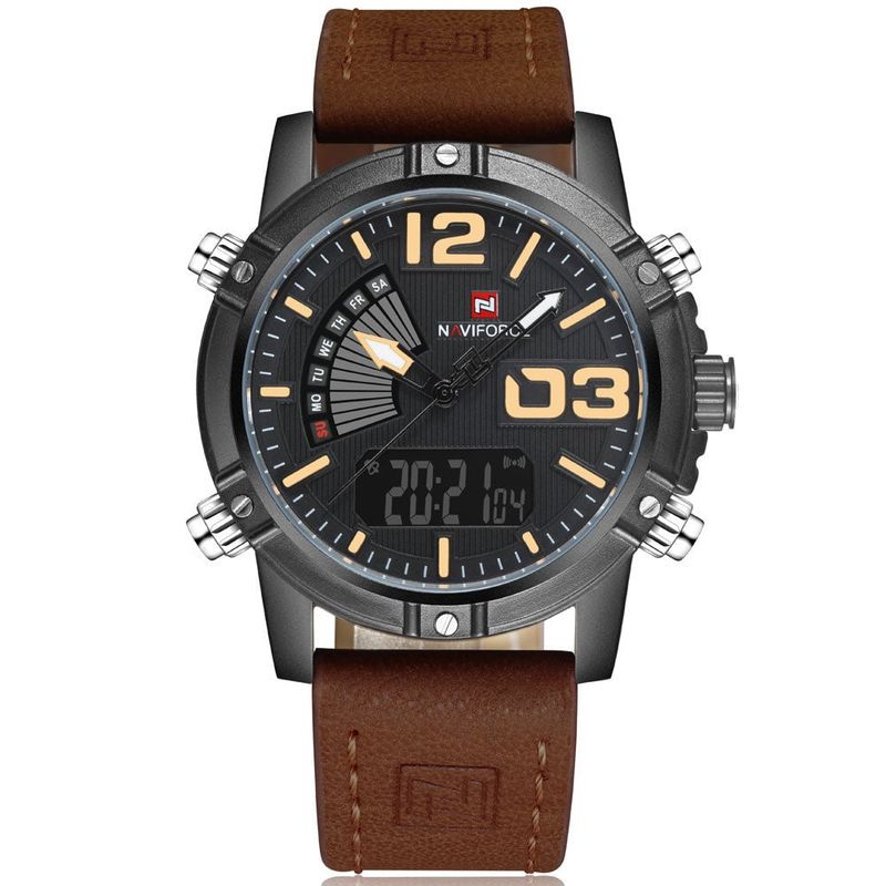 NAVIFORCE - RELOJ NAVIFORCE NF9095 MOTORS MARRON SPORT