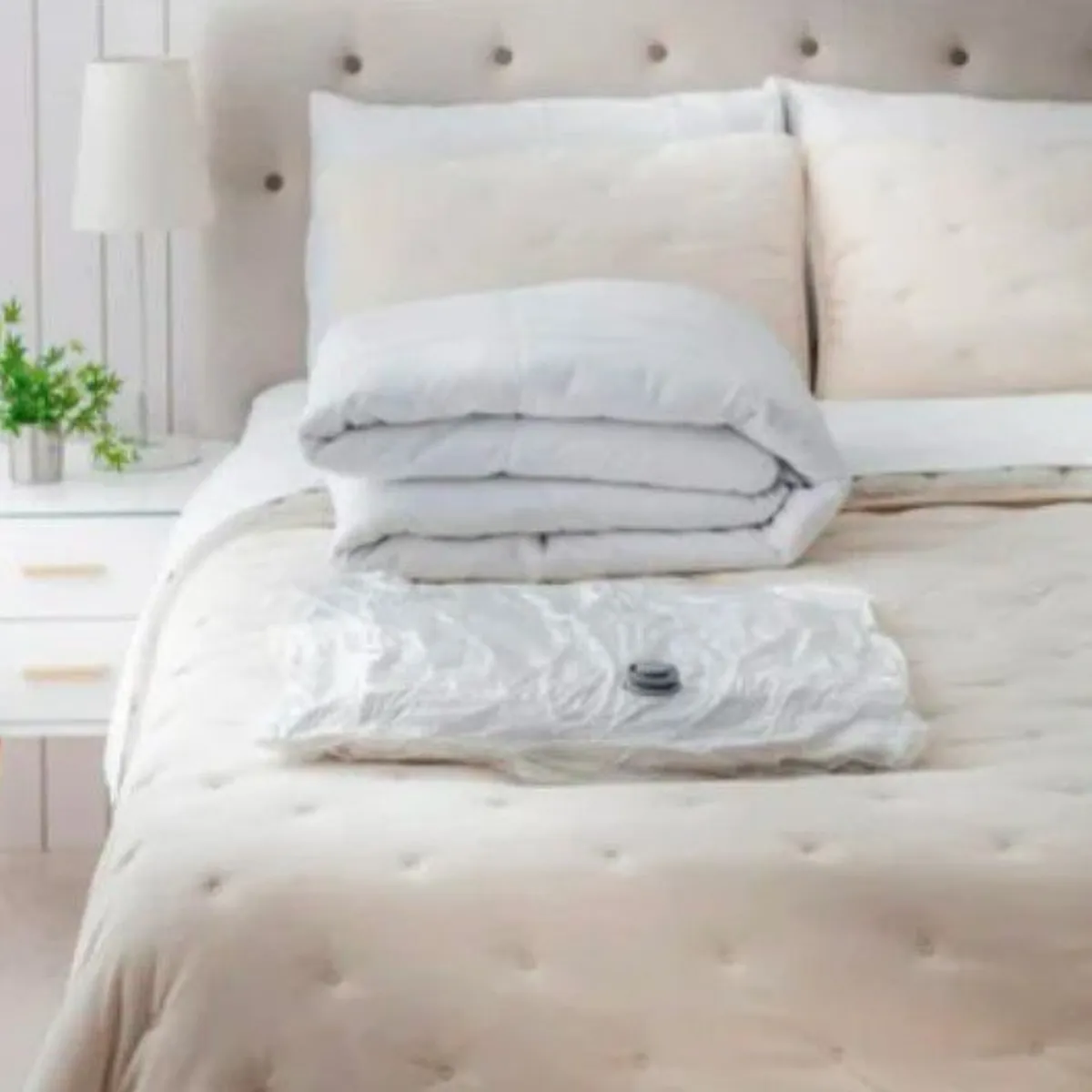 INSPIRA MARKET - Bolsas al vacío compresoras de ropa 70x100 cm x 1 und