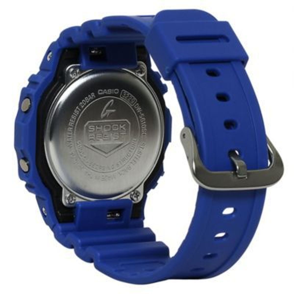 G-SHOCK - Reloj G-Shock Resina Naranja con Negro y Azul DW-5610-SC2