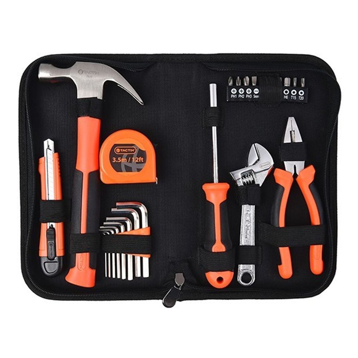 TACTIX - Herramientas 24 pzas Tactix