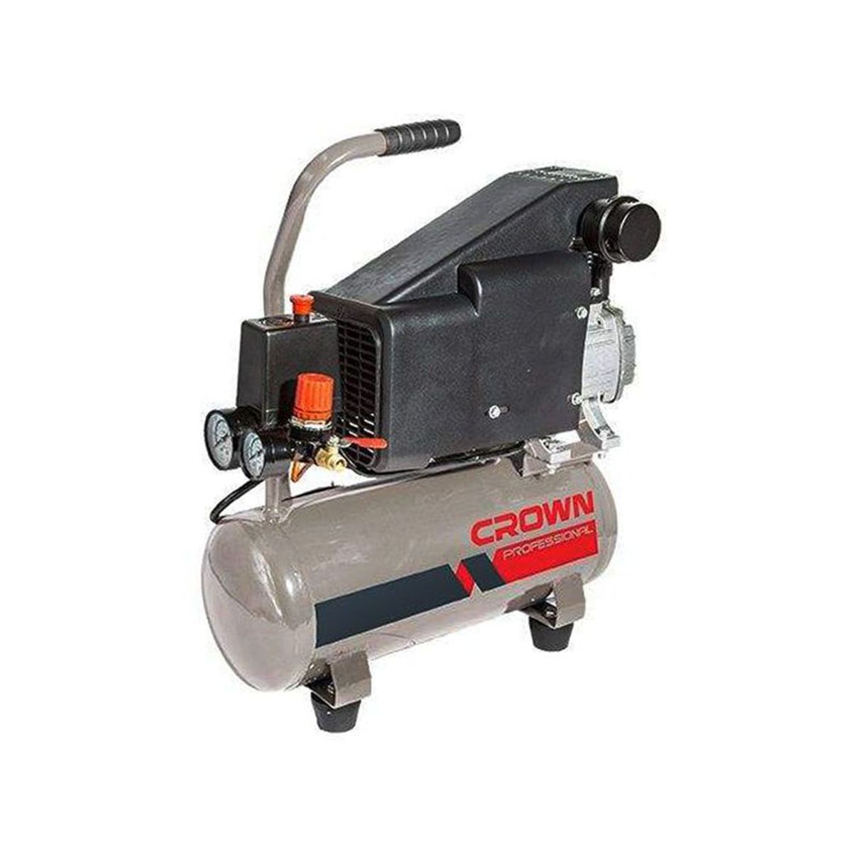 CROWN - COMPRESORA DE AIRE 9L 8BAR 80 L/MIN CROWN INDUSTRIAL - CT36046