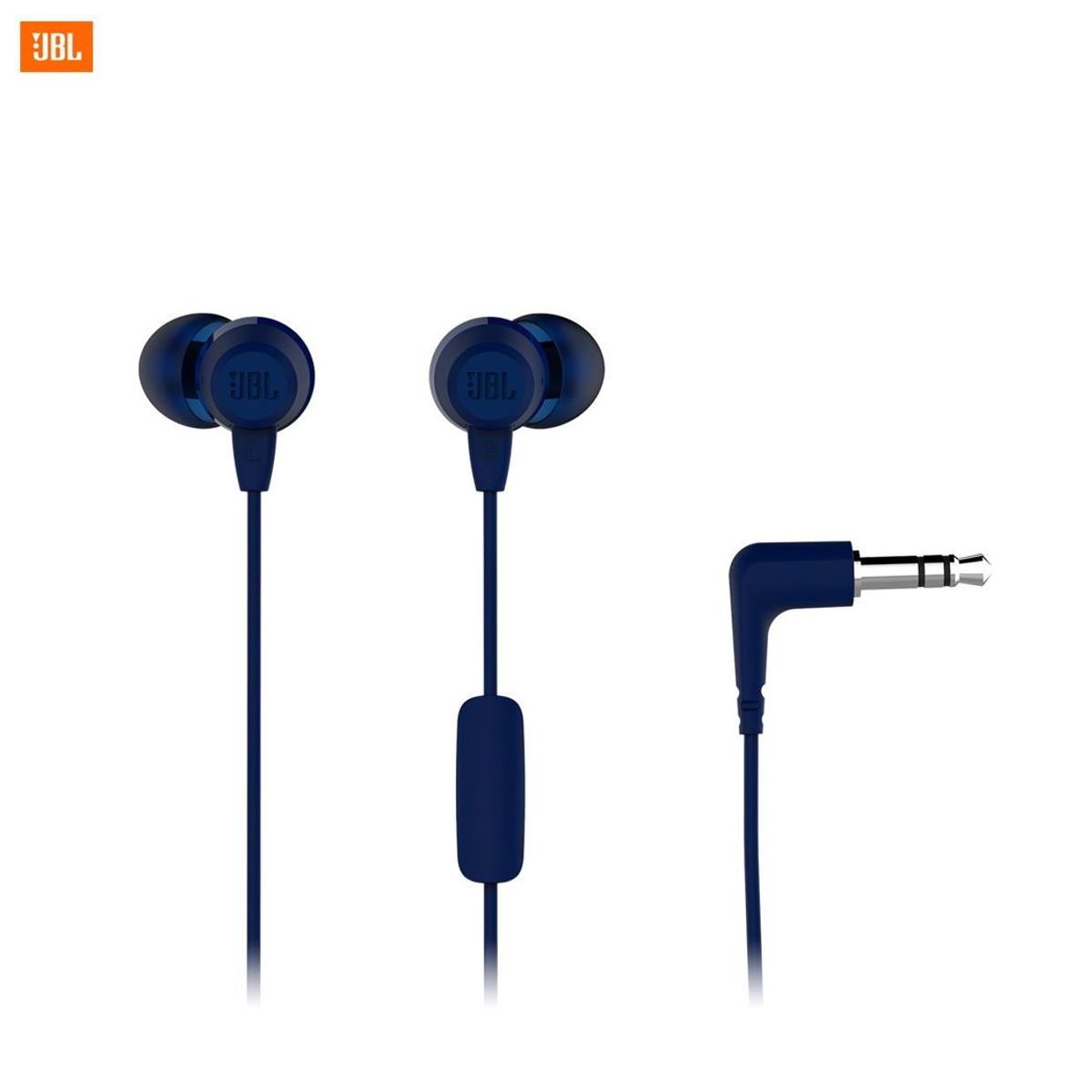 JBL - JBL Audifono C50HI In Ear Con Micrófono Azul