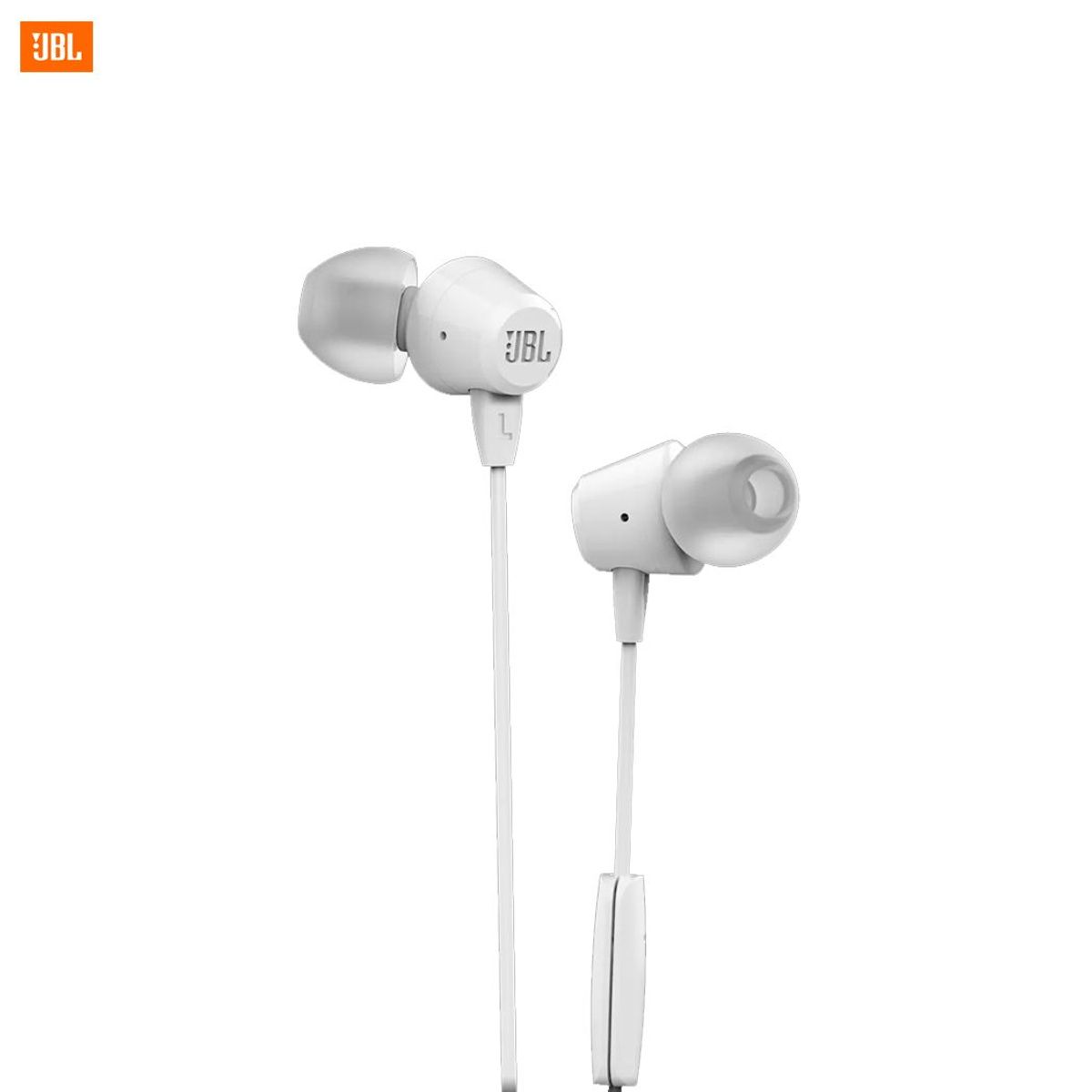 JBL - JBL Audifono C50HI In Ear Con Micrófono Blanco