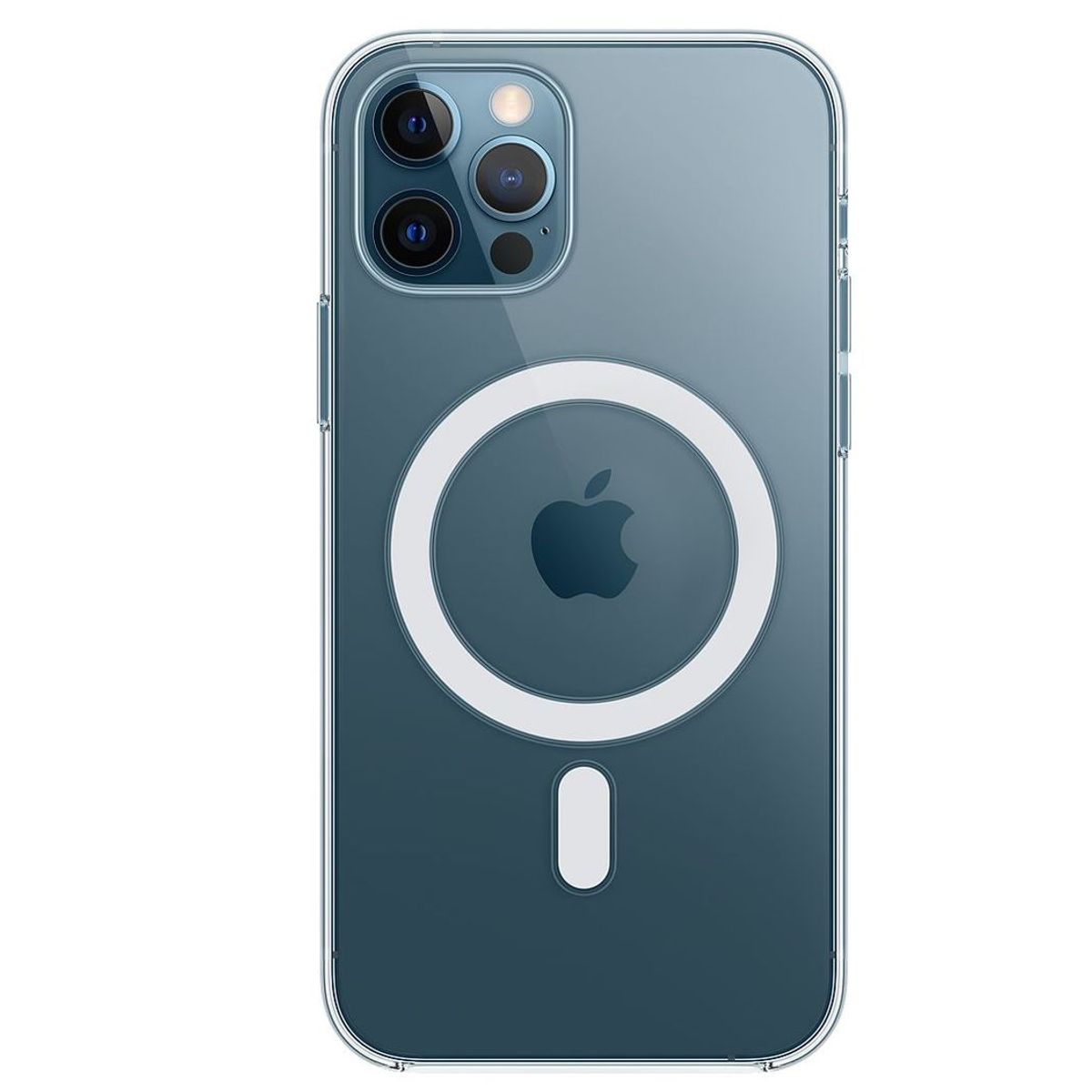 GENERICO - Funda Clear Case con MagSafe iPhone 12 Pro Max - Transparente