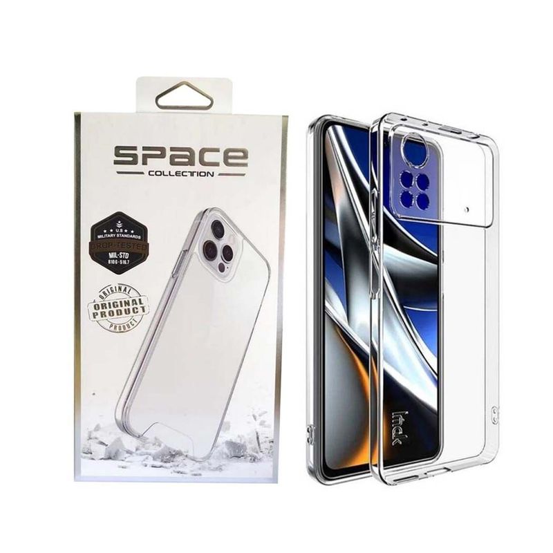 SPACE - Case Space Xiaomi POCO X4 PRO Drop Collection - Transparente