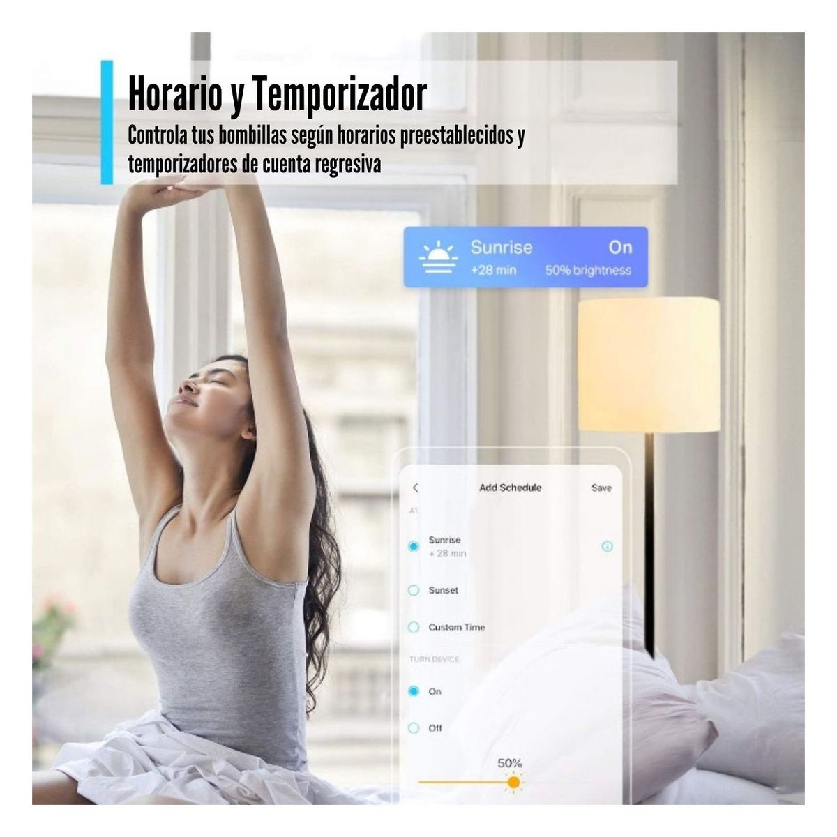 TP LINK - TP-Link - Foco Tapo L530E Smart Wi-Fi Light Bulb Multicolor