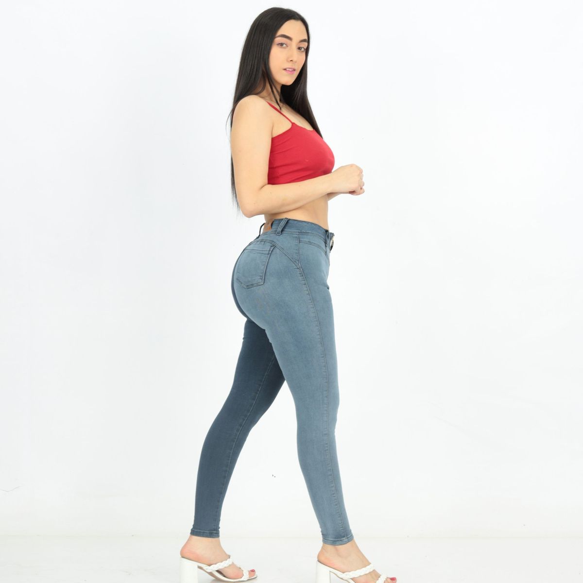 BENCUS JEANS - Jean Mujer Skinny Cintura Alta
